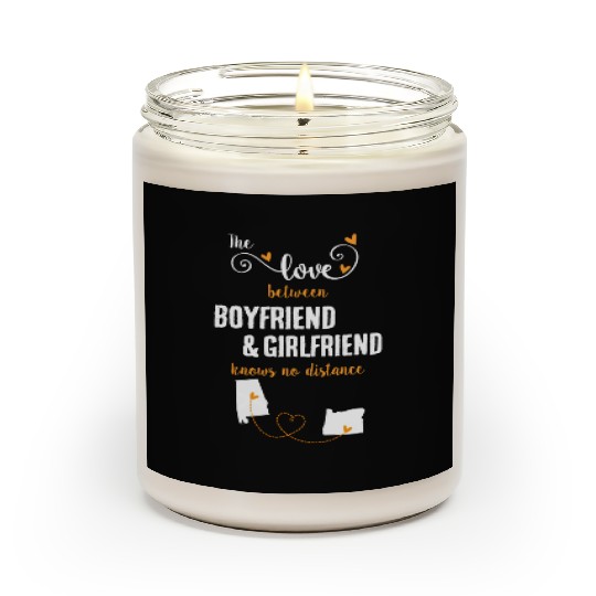 Love Between BF And GF Albm To Oregon Gift Scented Candles
