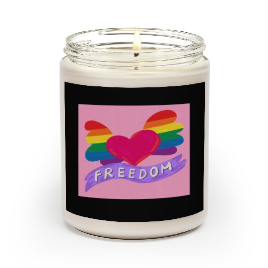 Love Freedom Scented Candles