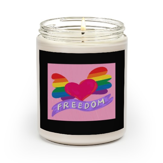 Love Freedom Scented Candles