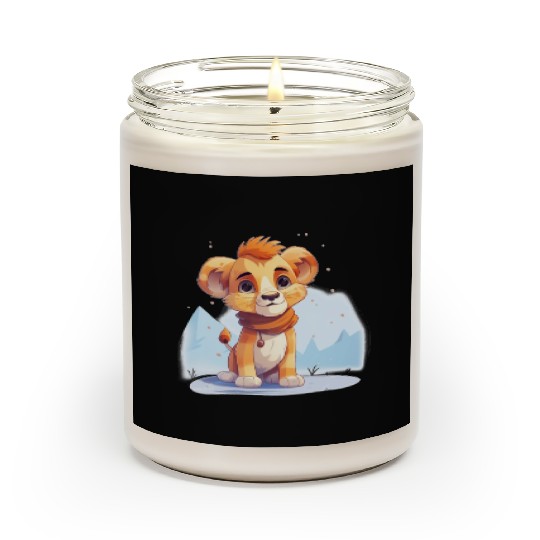 Baby Simba- The lion king Scented Candles