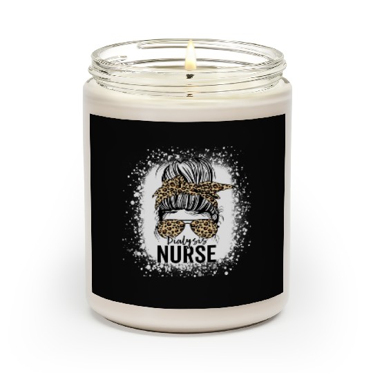 Dialysis Nurse Appreciation Messy Bun Dialysis Scented Candles