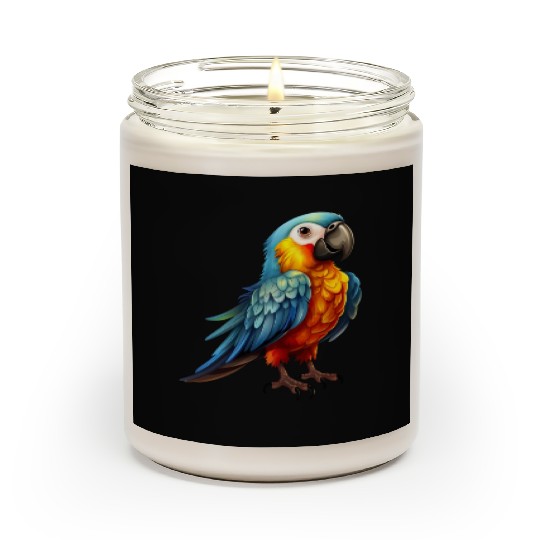Macaw Parrot for a Bird Lover Animal Lover Scented Candles