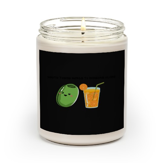 Olive Juice (I love you) Scented Candles