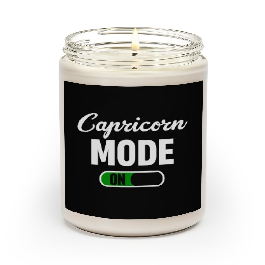 Capricorn Mode On Funny Horoscopes Astrophysics Scented Candles