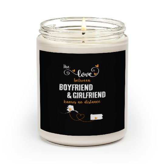 Love Between BF And GF Alaska To Pennsylvania Gift Scented Candles