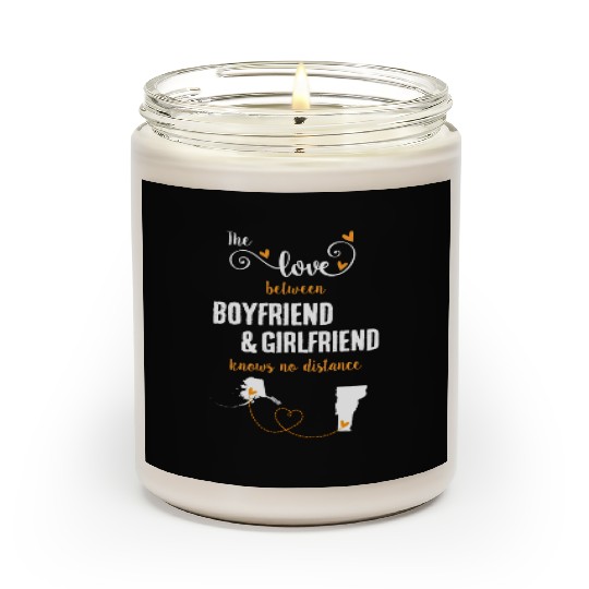 Love Between BF And GF Alaska To Vermont Gift Scented Candles