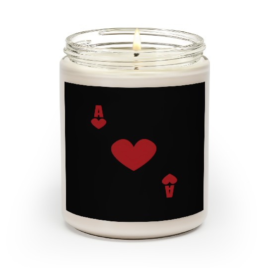 Ace Of He Poker Card Blackjack Texas Holdem Poker Scented Candles