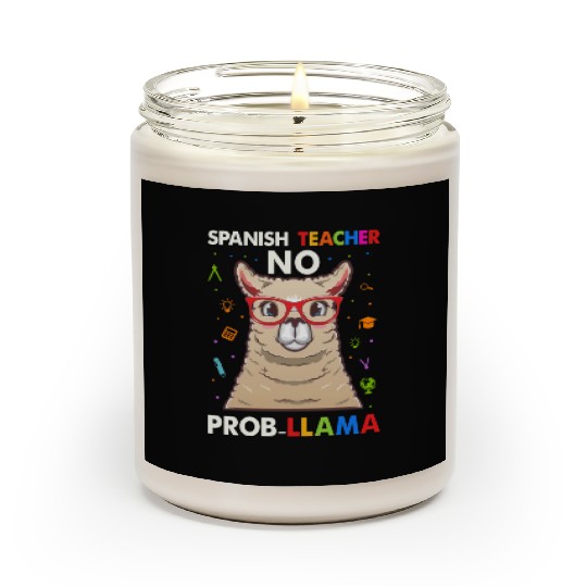 Spanish Teacher No Pro llama Scented Candles