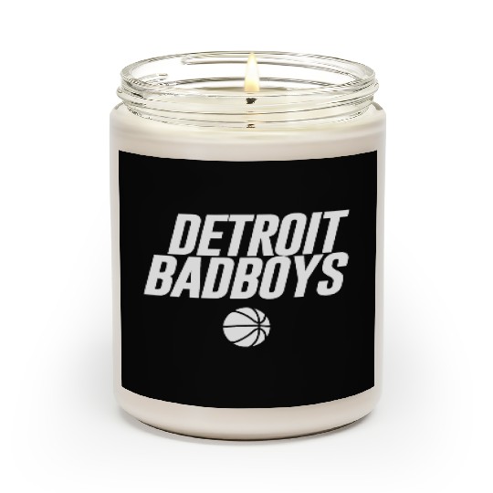 Detroit Basketball Graphic Tees 2 Scented Candles