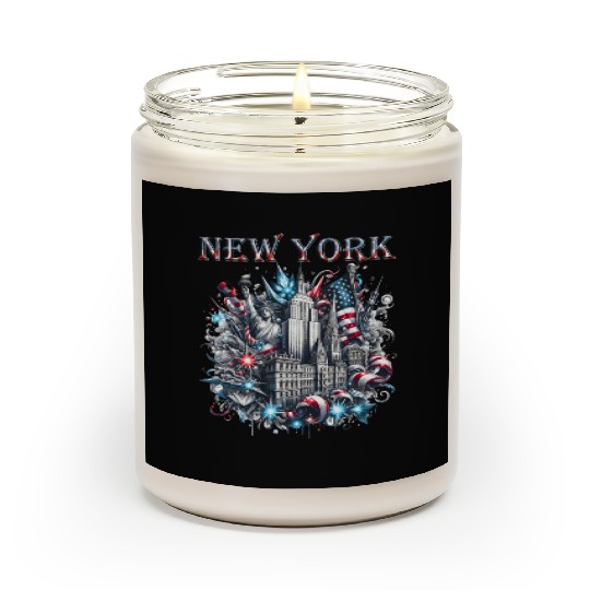 New York Christmas Spirit Scented Candles