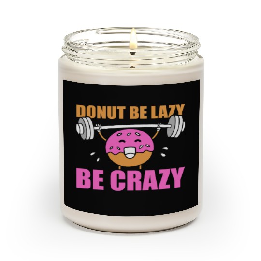Fitness Donut Donut Gym Scented Candles
