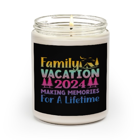 Summer Family Vacation Making Memories Scented Candles