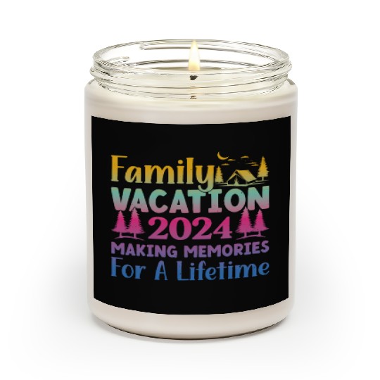 Summer Family Vacation Making Memories Scented Candles