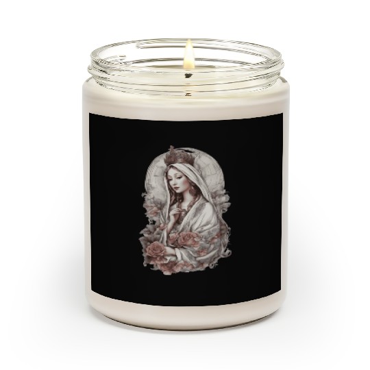 Blessed Virgin Mary Scented Candles
