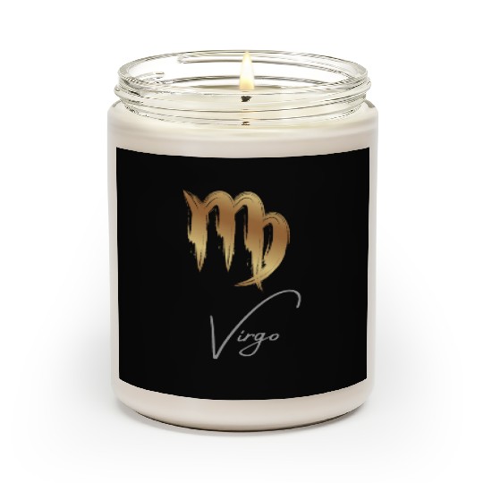 Virgo zodiac sign Scented Candles