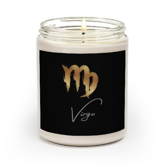 Virgo zodiac sign Scented Candles