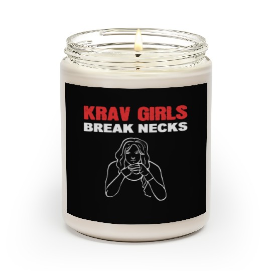 Break Necks Joker or Funny Athlete Gift Scented Candles