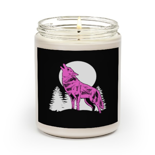 Mountain Wolf Furry Owner Gift Scented Candles