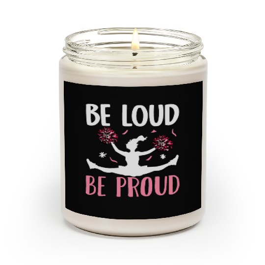 Cheerleading Cheerleader Cheer Scented Candles