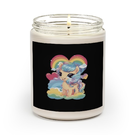 Forever Love Pony Scented Candles