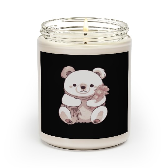 Baby Teddy Bear Scented Candles