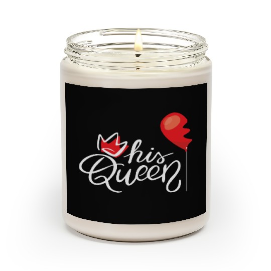 Queen White Scented Candles
