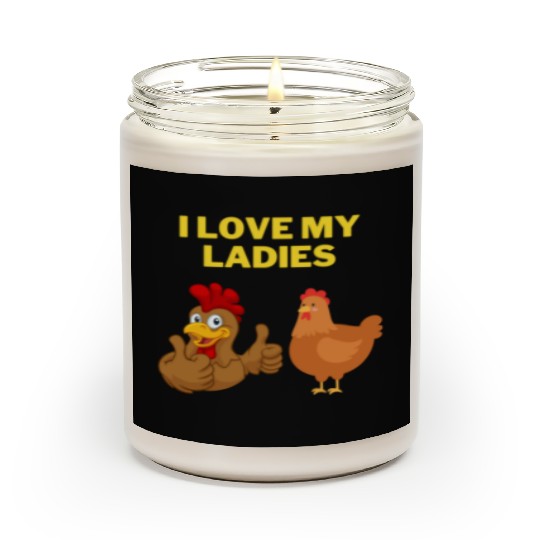 I love My Ladies Scented Candles