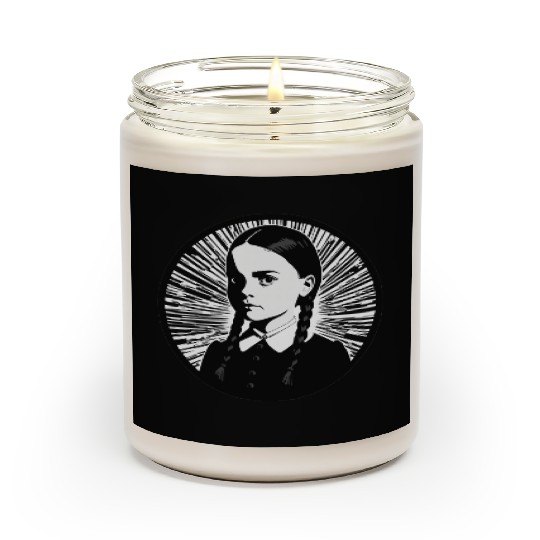Wednesday Addams Scented Candles
