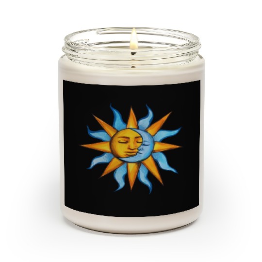 sun moon Scented Candles