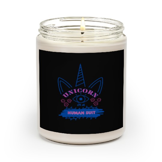 Unicorn in a Human Suit Scented Candles