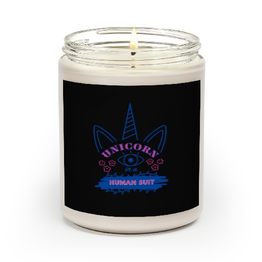 Unicorn in a Human Suit Scented Candles