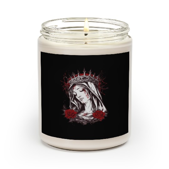 Virgin Mary Scented Candles