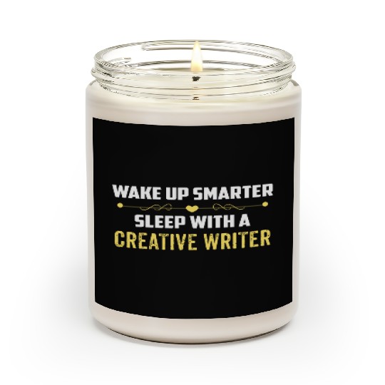 Wake Up Smarter Sleep With A CREATIVE WRITER Scented Candles