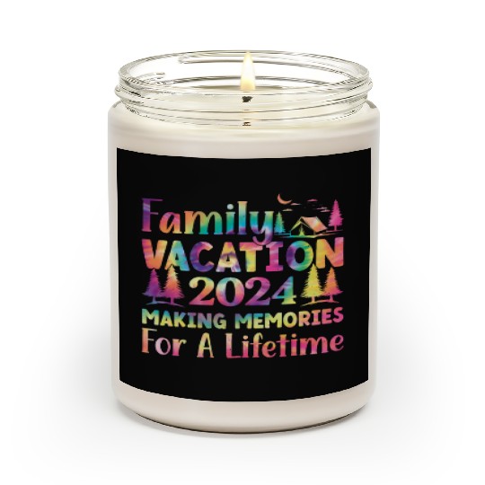 Summer Family Vacation Making Memories Scented Candles