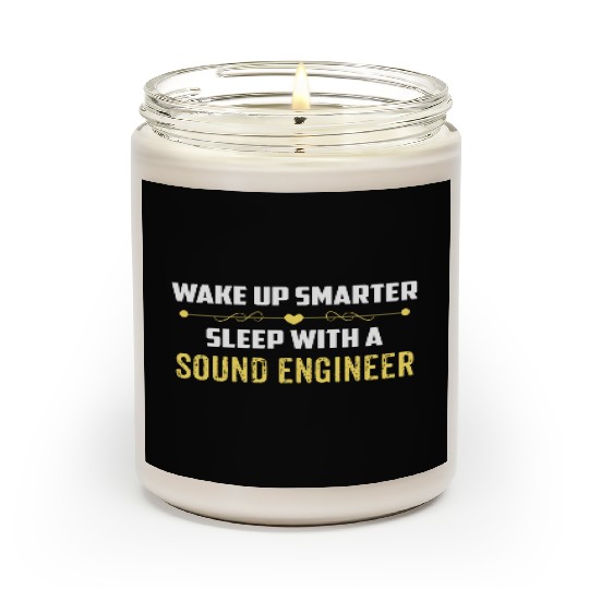 Wake Up Smarter Sleep With A SOUND ENGINEER Scented Candles