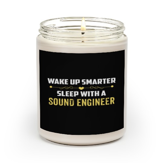 Wake Up Smarter Sleep With A SOUND ENGINEER Scented Candles