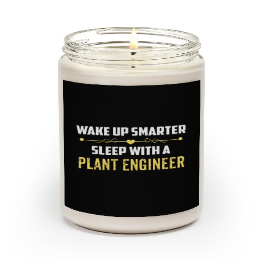 Wake Up Smarter Sleep With A PLANT ENGINEER Scented Candles