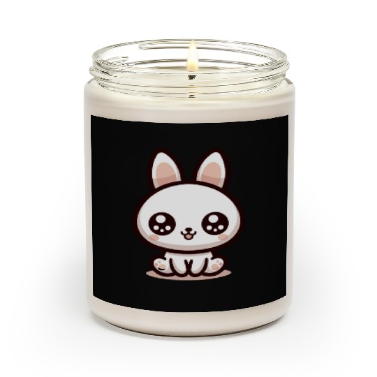 Rabbit Bubble Tea Kawaii Scented Candles