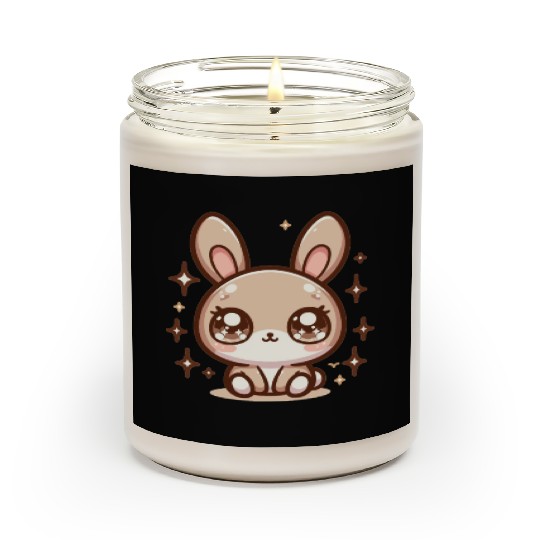 Rabbit Bubble Tea Kawaii Scented Candles