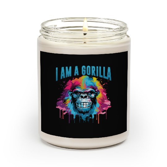 I Am A Gorilla Scented Candles