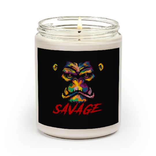 Savage Gorilla Scented Candles