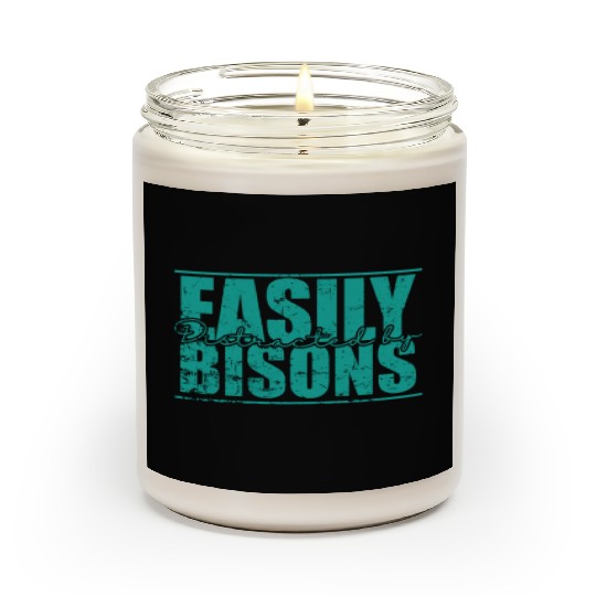 Easily Distracted by Bisons Animal Scented Candles