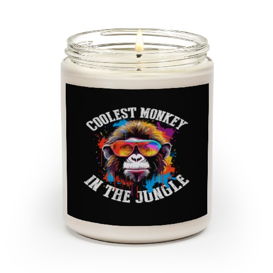 Coolest Monkey In The Jungle Scented Candles