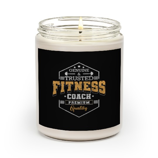 Fitness Workout Bodybuilder Scented Candles