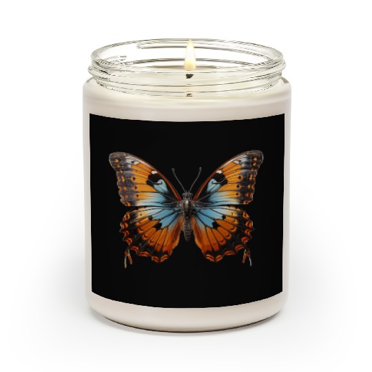 Butterfly Colorful Enchanting Delicate Insects Scented Candles