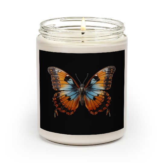 Butterfly Colorful Enchanting Delicate Insects Scented Candles