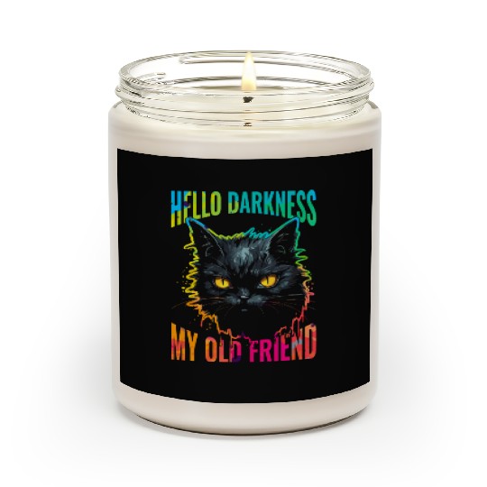Hello Darkness My Old Friend Scented Candles