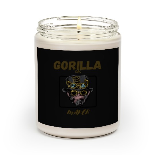 Mafia Gorilla Gifts for Gorilla Monkey Scented Candles