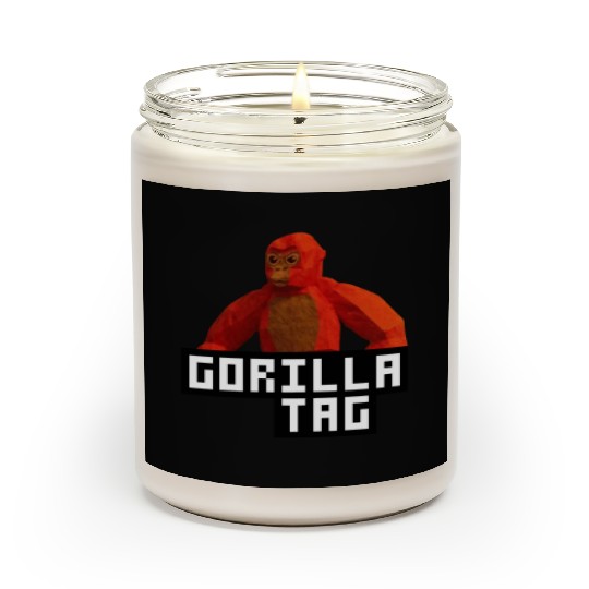 Gorilla Tag Red Monkey Scented Candles