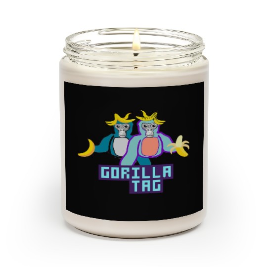Gorilla Tag Red Monkey Scented Candles